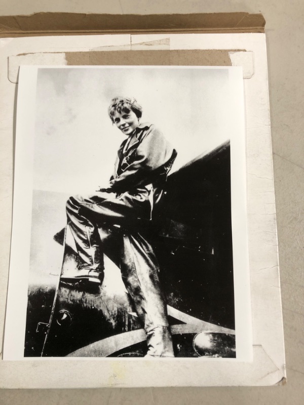 Photo 2 of Amelia Earhart on an airplane Photo Print (8 x 10)