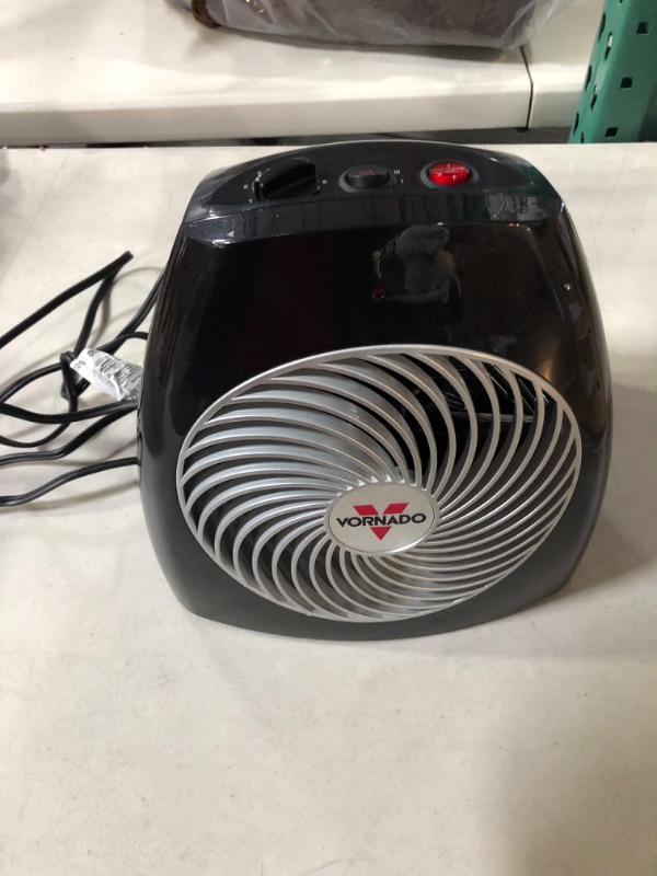 Photo 3 of ***SEE NOTES*** Vornado MVH Vortex Heater with 3 Heat Settings, Adjustable Thermostat, Tip-Over Protection, Auto Safety Shut-Off System