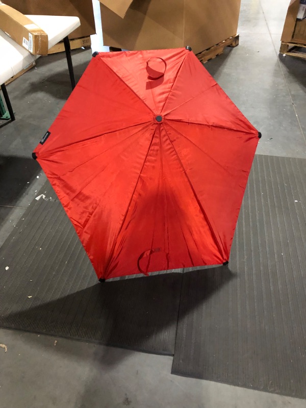 Photo 5 of *NEW* Sport-Brella Versa-Brella SPF 50+ Adjustable Umbrella with Universal Clamp Regular Firebrick Red