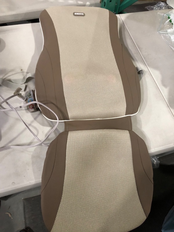 Photo 4 of *USED/SEE NOTES* HoMedics Shiatsu Massage Cushion with Heat for Full, Upper, and Lower Back, Deep Kneading Massager