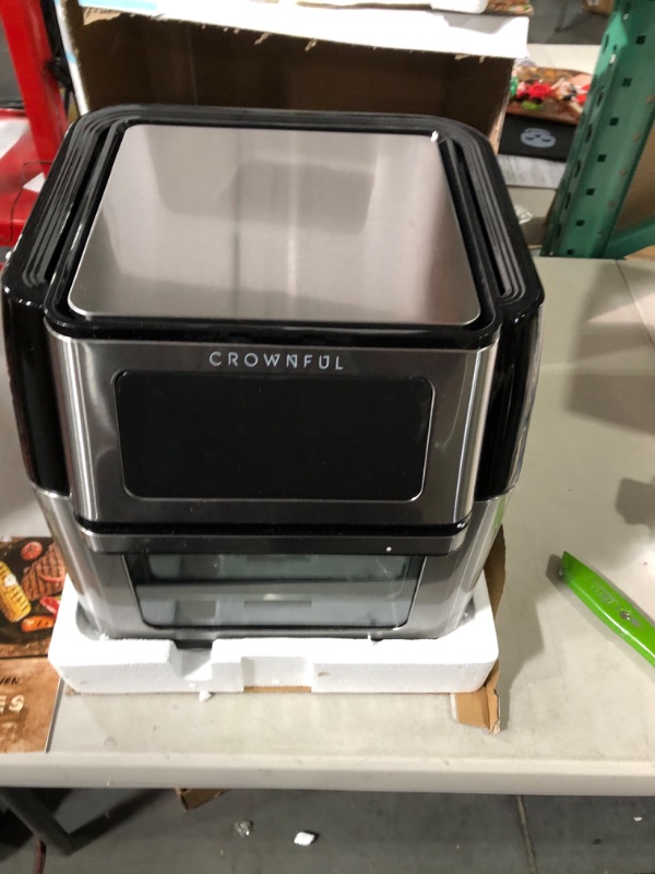 Photo 3 of *BRAND NEW** Crownful 9-in-1 Air Fryer Toaster Oven, Convection Roaster