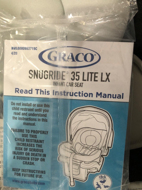 Photo 4 of *BRAND NEW** Graco SnugRide 35 Lite LX Infant Car Seat, Studio SnugRide 1 Count (Pack of 1) Studio