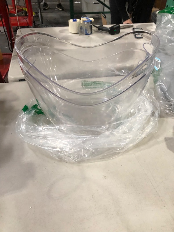 Photo 2 of **USED** ICE BUCKET, CLEAR (2 COUNT)