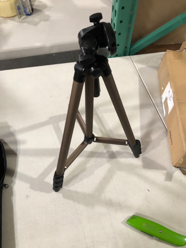 Photo 2 of *USED* Amazon Basics 50-inch Lightweight Camera Mount Tripod Stand With Bag