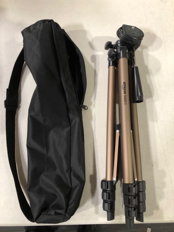 Photo 4 of *USED* Amazon Basics 50-inch Lightweight Camera Mount Tripod Stand With Bag