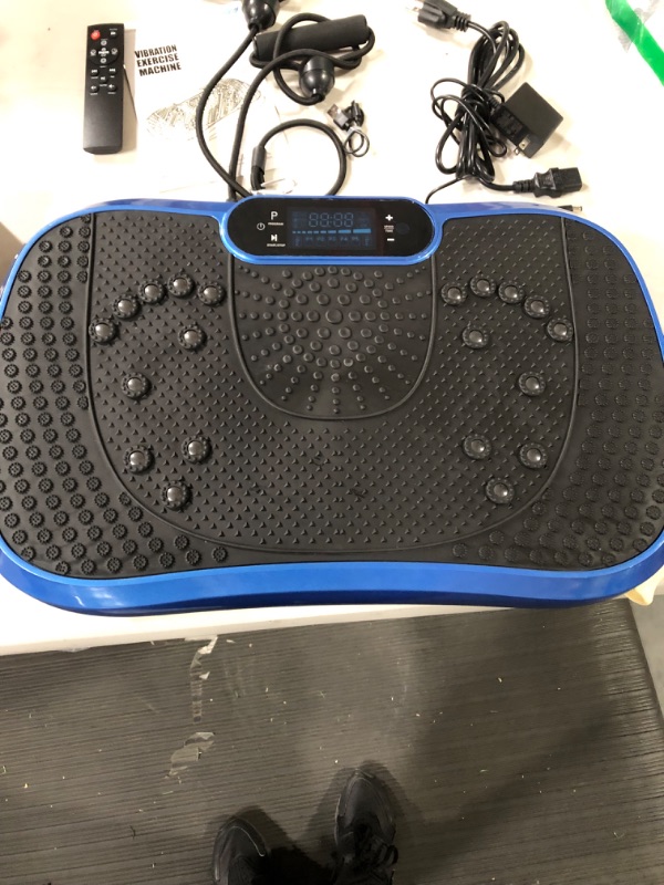 Photo 3 of *USED/TURNS ON** AXV Vibration Plate Exercise Machine Whole Body Workout Vibrate Fitness Platform