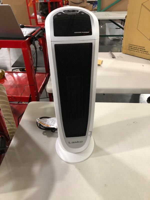 Photo 2 of **USED** Lasko Oscillating Digital Ceramic Tower Heater