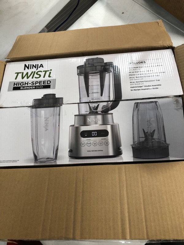 Photo 3 of **NEW** Ninja TWISTi HIGH-SPEED Blender DUO - SS151