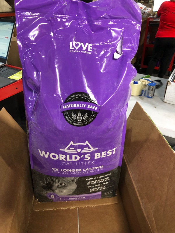 Photo 4 of **NEW/SEE NOTES** World's Best Cat Litter Extra Strength Lavender 7 lbs