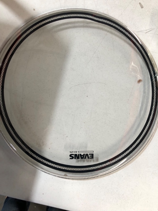 Photo 4 of **USED/SEE NOTES**Evans EC2 Clear Drum Head,  18 Inch Clear