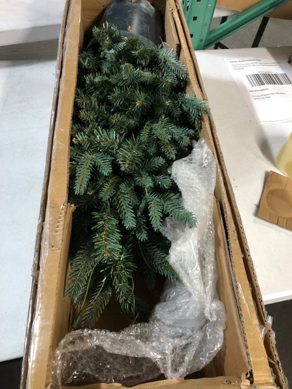 Photo 3 of *USED/SEE NOTES** National Tree Company Artificial Christmas Tree For Entrances | Includes White Lights and Pot | Everyday Collections - 3 ft