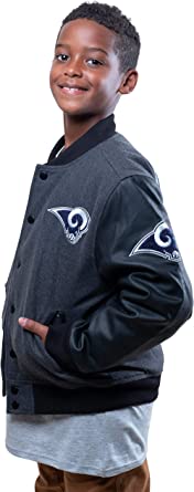 Photo 1 of Ultra Game NFL Boys Classic Baseball Varsity Jacket