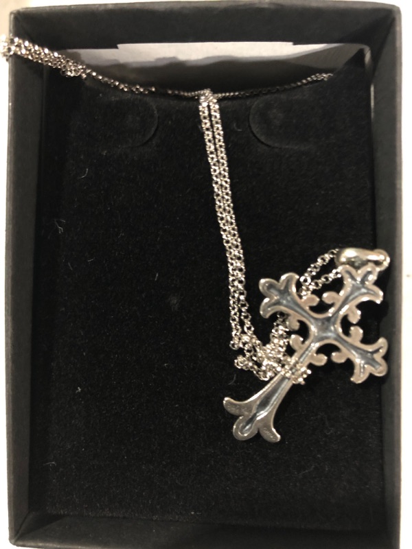 Photo 1 of Amazon Collection Celtic Pendant Necklaces Celtic cross Sterling Silver