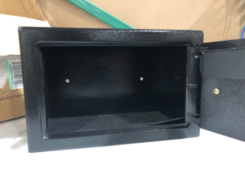 Photo 2 of AUTIGERSAFE Steel Money Safe Box With key(Black) 