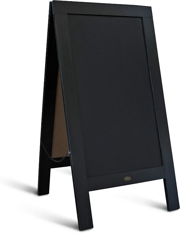 Photo 1 of HBCY Creations Rustic Magnetic A-Frame Chalkboard Sign/Extra Large 40" x 20"