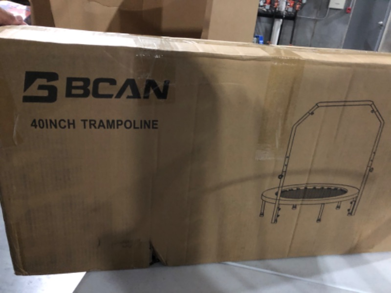 Photo 4 of *SEE NOTES** BCAN 40/48" Foldable Mini Trampoline, Max Load 330lbs/440lbs 