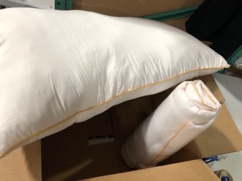 Photo 2 of **SEE NOTES** Pillows King Size Set of 2 Down Alternative Bed Pillows  20" x 36" 