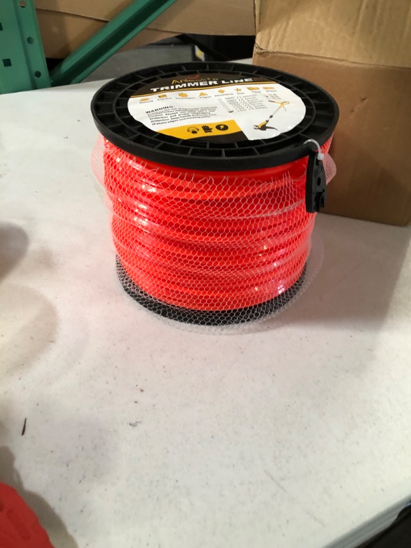 Photo 2 of A ANLEOLIFE 3-Pound Commercial Square .155-Inch-by-280-ft String Trimmer Line in Spool