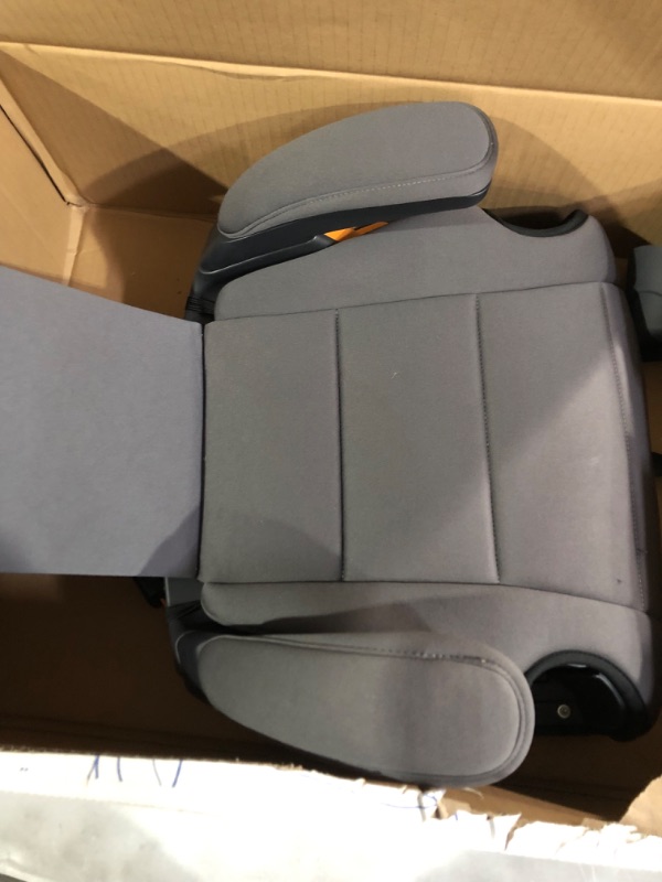 Photo 2 of ***Only has booster seat - Not back - Chicco KidFit ClearTex Plus 2-in-1 Belt-Positioning Booster Car Seat, Backless
