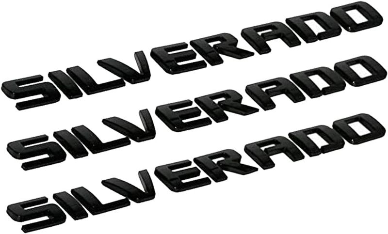 Photo 1 of 3-Piece Set Silverado Badge 3D Logo