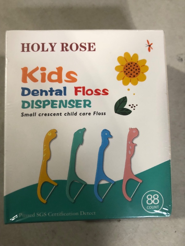 Photo 2 of Dental Floss Picks Holy Roses Sticks 88 Count,