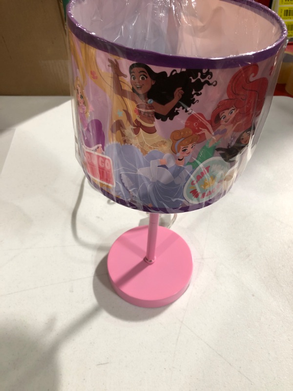 Photo 3 of Idea Nuova Disney Princess Stick Table Lamp , 15.5" H x 7.5" W 