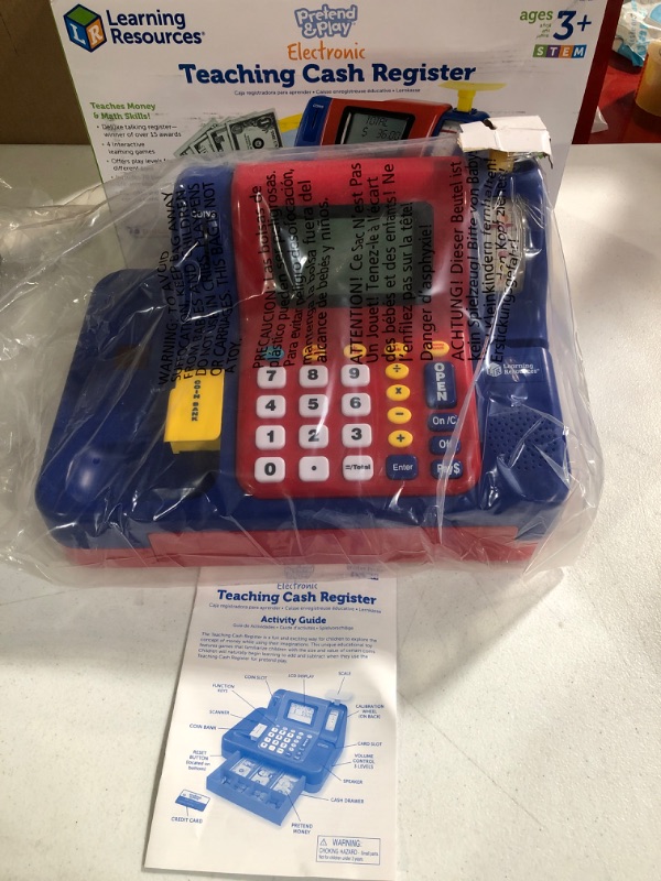 Photo 2 of **SEE NOTES**
Learning Resources Pretend & Play Teaching Cash Register