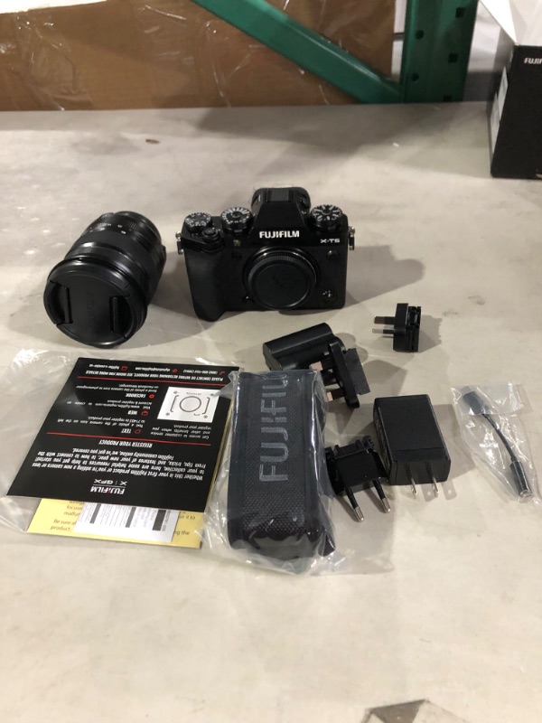 Photo 4 of Fujifilm X-T5 Mirrorless Digital Camera Body Bundle, Includes: SanDisk 64GB Extreme PRO SDXC Memory Card, Spare Battery + More (6 Items) (Black)