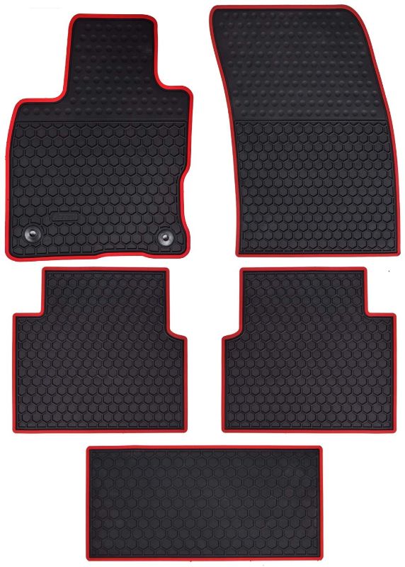 Photo 1 of Megiteller Car Floor Mats Custom Fit for Ford Escape 2013 2014 2015 2016 2017 2018 2019 2020 2021 2022 