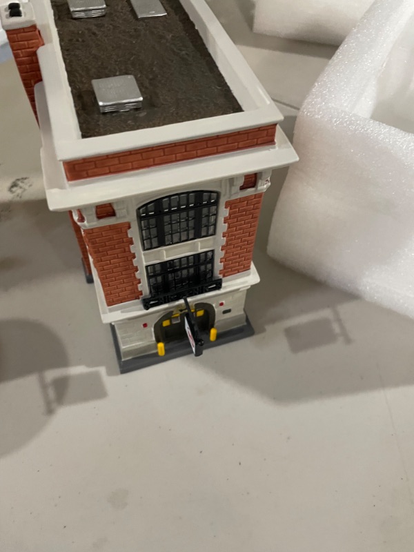 Photo 2 of Department 56 Ghostbusters Village Firehouse Lit Building, 7.87 Inch, Multicolor