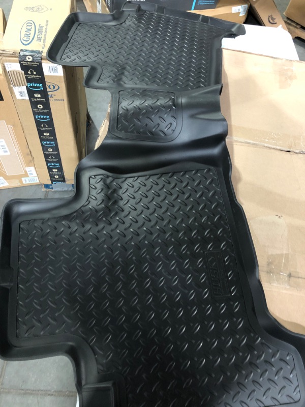 Photo 2 of Husky Liners Classic Style Series | 2nd Seat Floor Liner - Black | 60031 | Fits 2009-2020 Dodge Journey 2 Pcs