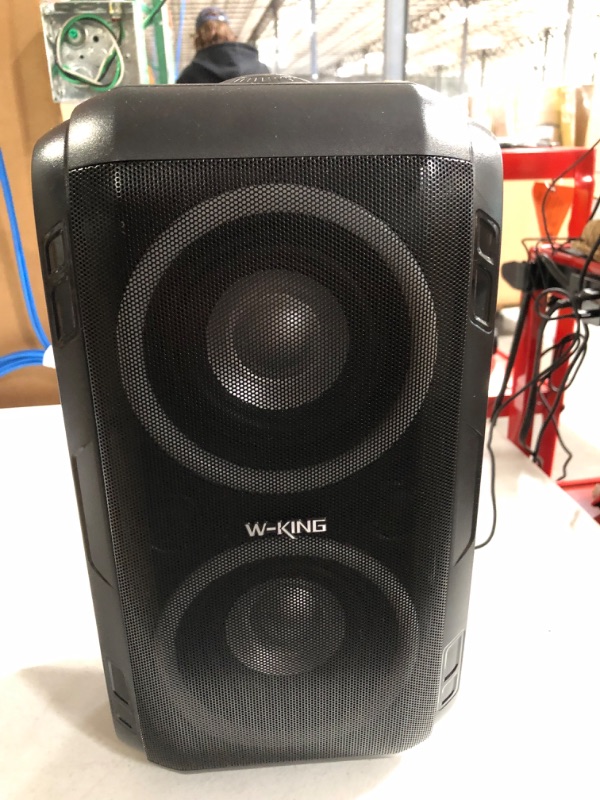 Photo 2 of W-KING 80W Bluetooth Speakers Loud, Super Rich Bass