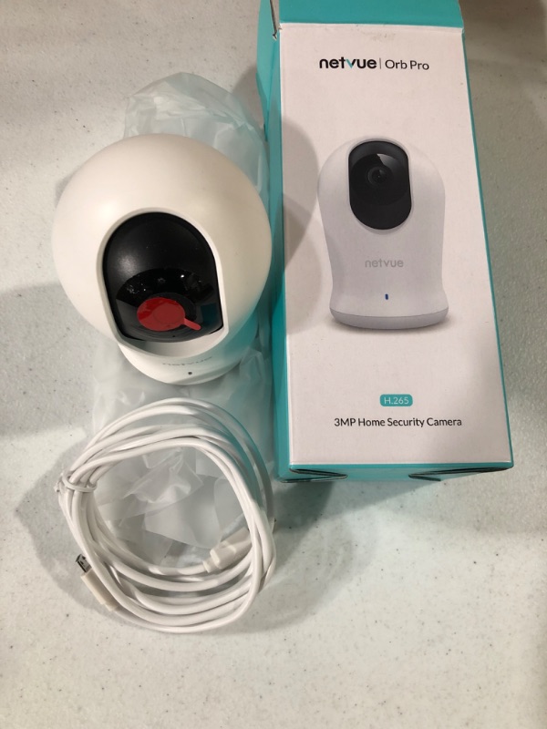 Photo 2 of NETVUE Upgraded 2K Indoor Camera, Baby Monitor with Camera and Audio, Advanced AI Detection, with H.265 High-Efficiency Video Coding for Pet/Baby/Nanny (Pack of 1)