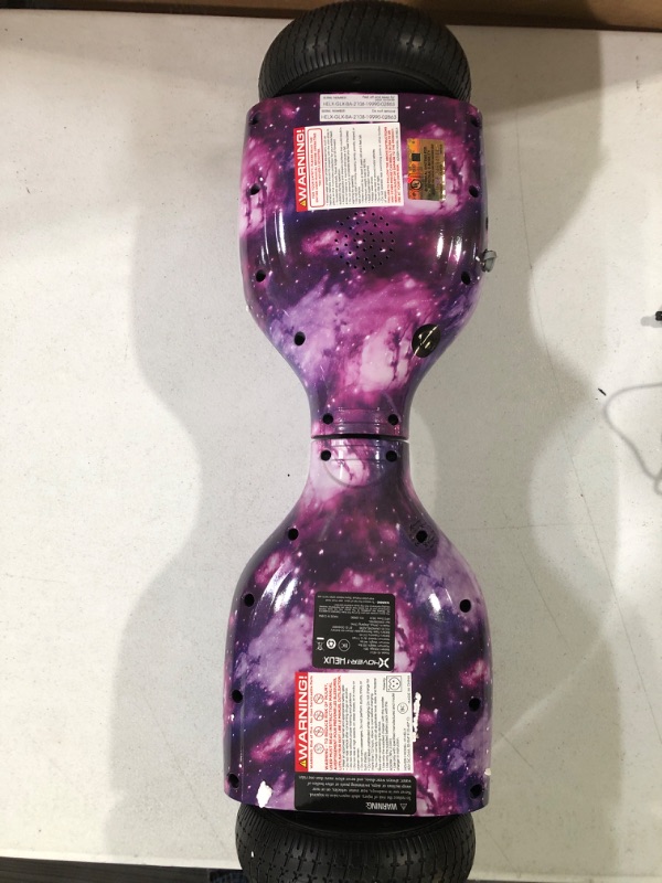 Photo 3 of *SEE NOTES* Hover-1 Helix Electric Hoverboard, 7MPH Top Speed, 4 Mile Range, 6HR Full-Charge, Built-in Bluetooth Speaker, Rider Modes: Beginner to Expert Hoverboard Galaxy