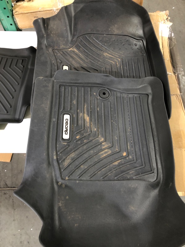 Photo 3 of *SEE NOTES* OEDRO Floor Mats, 3 Row, for 2021-2023 Chevrolet Suburban/GMC Yukon XL with 2nd Row Bench Seats