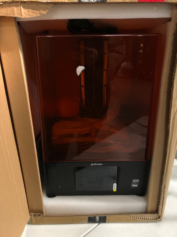 Photo 2 of Phrozen Sonic Mighty 8K LCD Resin 3D Printer, Monochrome/Mono LCD Screen, Mass-Produce 3D Printed Models with Ultra-high 8K Resolution, L21.8 x W12.3 x H23.5 Printing Volume