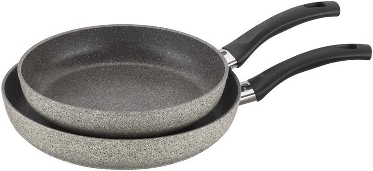 Photo 1 of 
Ballarini Parma Forged Aluminum 2-pc Nonstick Fry Pan Set, Made in Italy, Set includes 10-inch and 12-inch fry pan