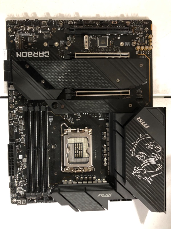 Photo 4 of Micro Center Intel Core i9-12900K Desktop Processor 16 (8P+8E) Cores up to 5.2 GHz Unlocked LGA1700 Desktop Processor with MSI MPG Z690 Carbon WiFi Gaming Motherboard CPU 12th Gen I9-12900K + MSI MPG Z690 CARBON WF ATX D5