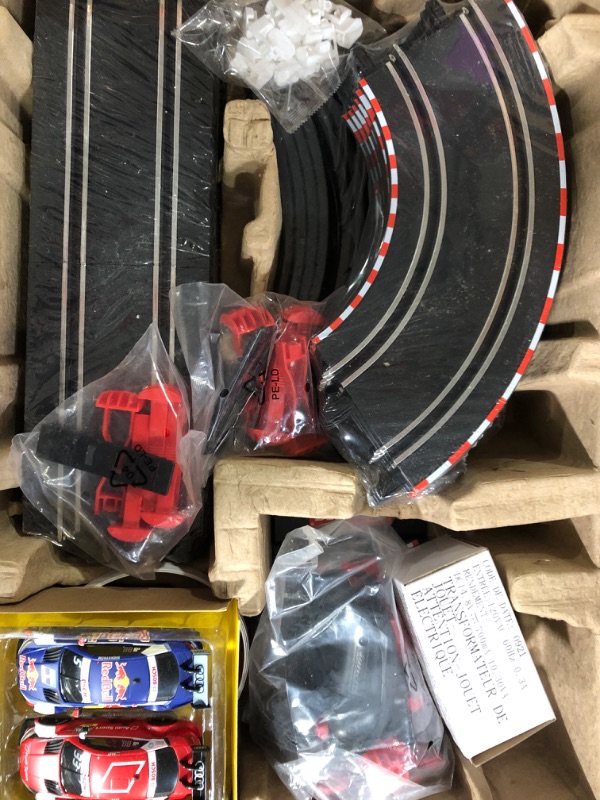 Photo 2 of Carrera GO!!! DTM Master Class Slot Car 29 Ft Racetrack Set w/ Speed Controllers