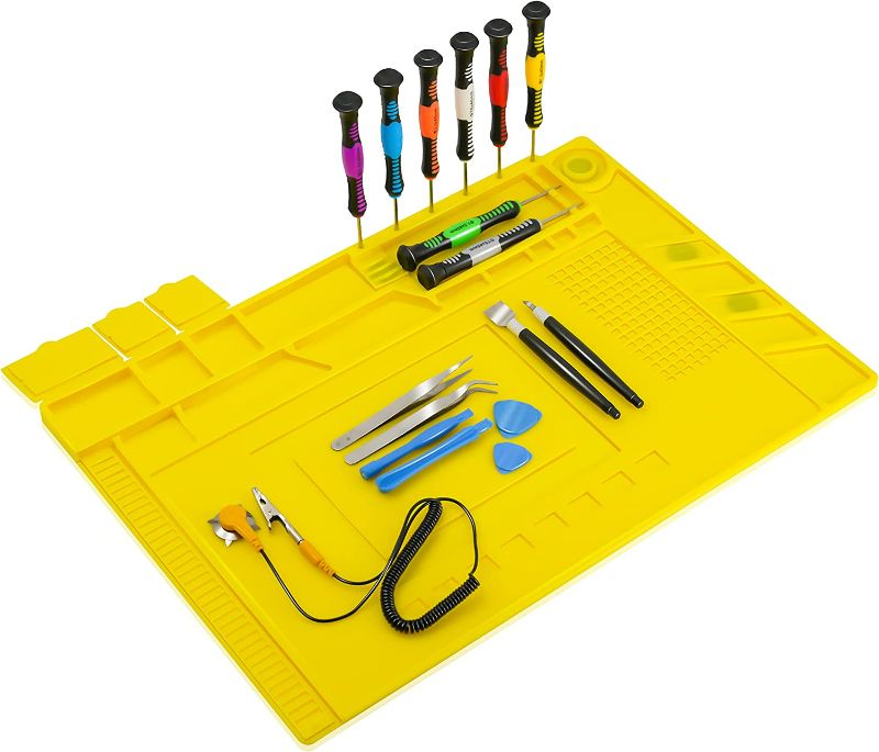 Photo 1 of 
KOTTO Anti-Static ESD Safe Magnetic Soldering Mat KIT