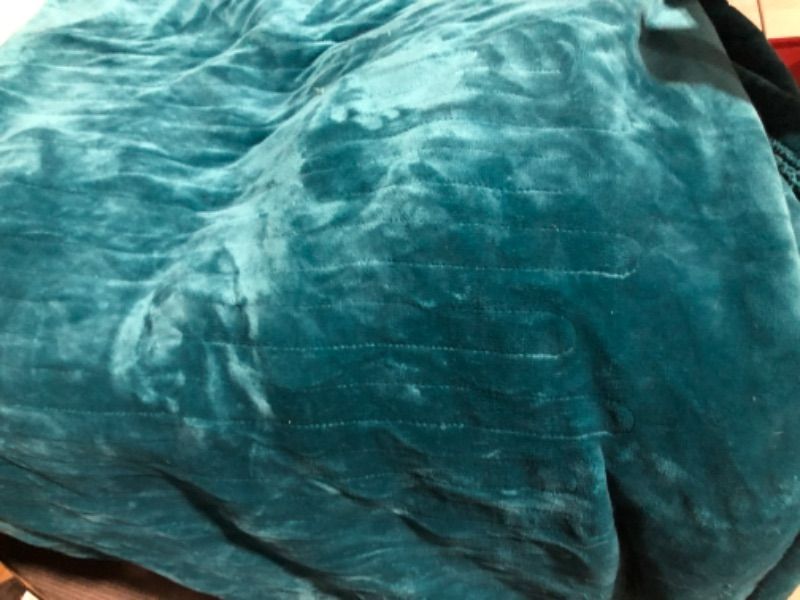 Photo 1 of ** SEE NOTES**Beautyrest Reversible Microlight to Sherpa Electric Blanket, Auto Shut Off, Virtually Zero EMF