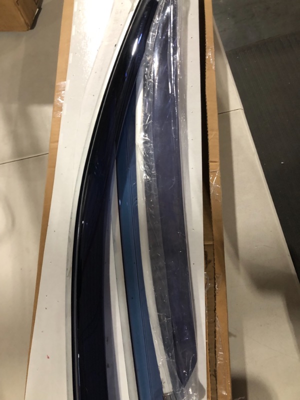 Photo 1 of Auto Ventshade [AVS] Low Profile Ventvisor / Rain Guards | Smoke Color w/ Chrome Trim, 4 pc