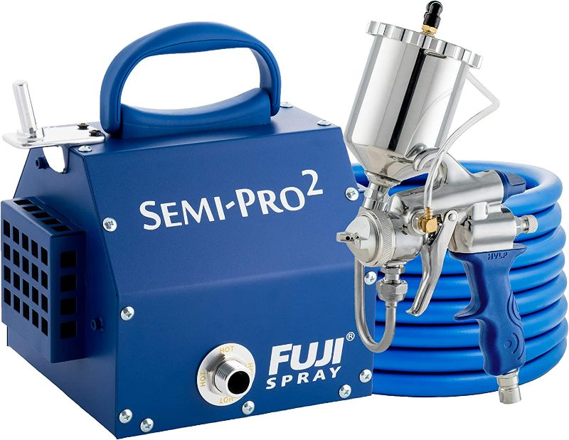 Photo 1 of **SEE NOTES** Fuji Spray 2203G Semi-PRO 2-Gravity HVLP Spray System & Plano Storage Trunk.