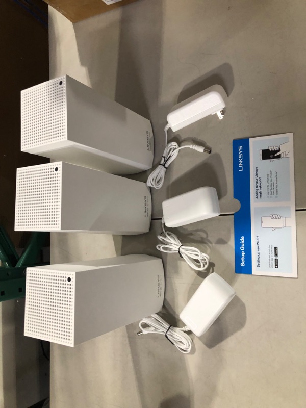 Photo 3 of Linksys MX8503 Atlas Max 6E Tri-Band Mesh Wi-Fi 6E System (3 Pack)