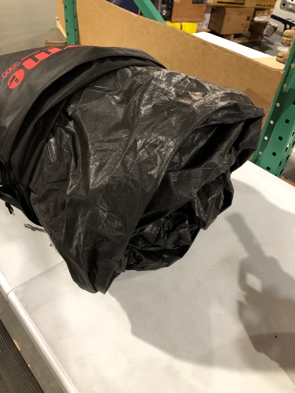 Photo 1 of Kayme 7 Layers Truck Cover Waterproof All Weather, Heavy Duty Outdoor Pickup Cover Sun Uv Rain Protection, Universal Fit (Length Up to 228 inch) L/Black L Fit Length Up To 228", Max Cab Length 144" PE-Black