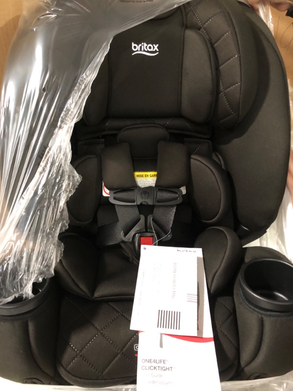 Photo 4 of Britax One4Life ClickTight All-in-One Car Seat, Black Diamond