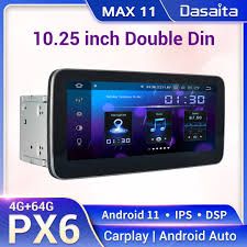 Photo 1 of Dasaita MAX11 Universal Double Din Car Stereo Carplay Android Auto Android11 