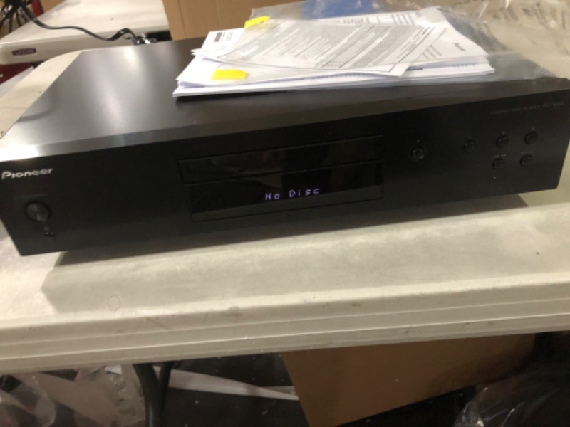 Photo 1 of **SEE NOTES**
Pioneer CD Player Home, Black (PD-10AE)