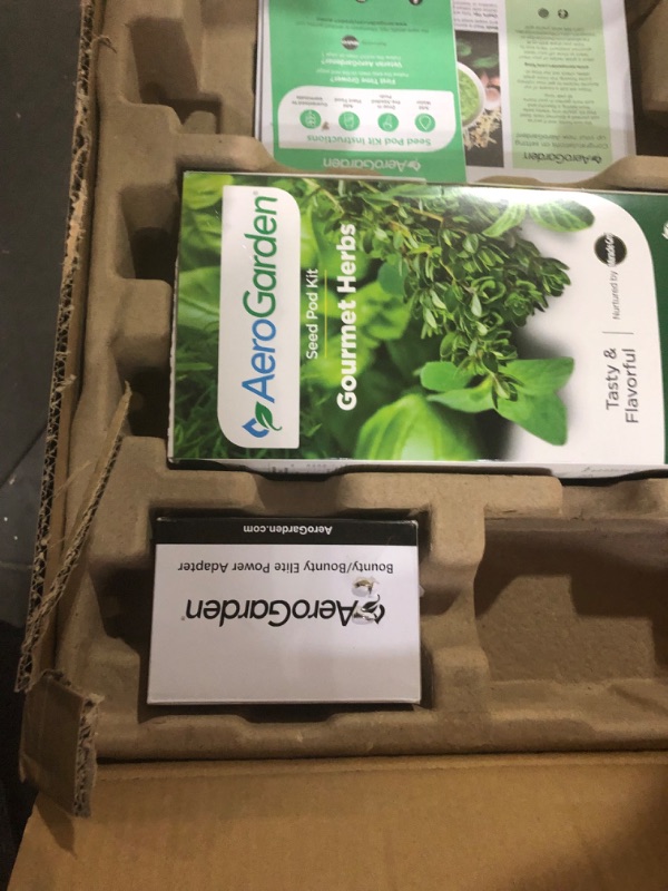 Photo 1 of AeroGarden Bounty Elite - Indoor Garden with LED Grow Light, WiFi and Alexa Compatible, 