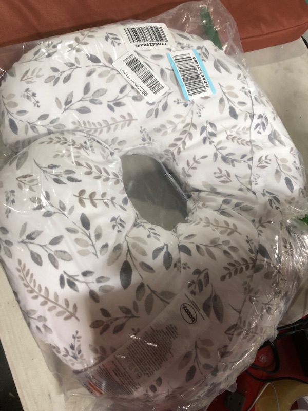 Photo 2 of Boppy Nursing Pillow and Positioner—Original | Gray Taupe Watercolor Leaves 